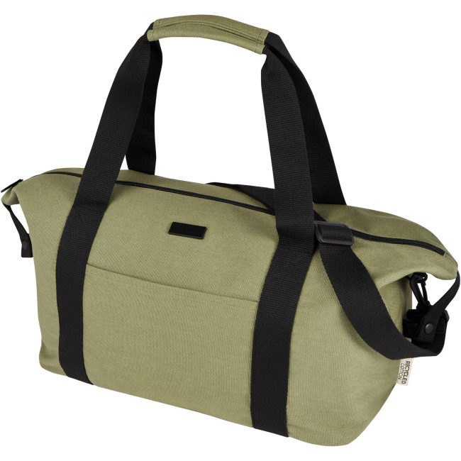 Custom Printed Joey GRS Recycled Canvas Sports Duffel Bag 25L - Image 2