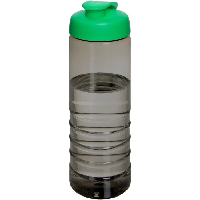 Custom Printed H2O Active Eco Treble Flip Lid Sport Bottle 750ml - Image 1