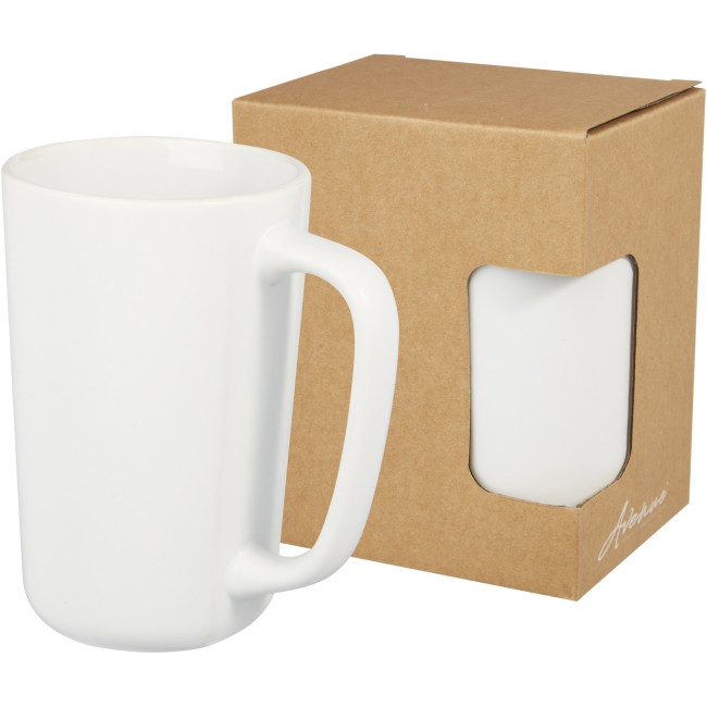 Custom Printed Perk Ceramic Mug 480ml - Image 2