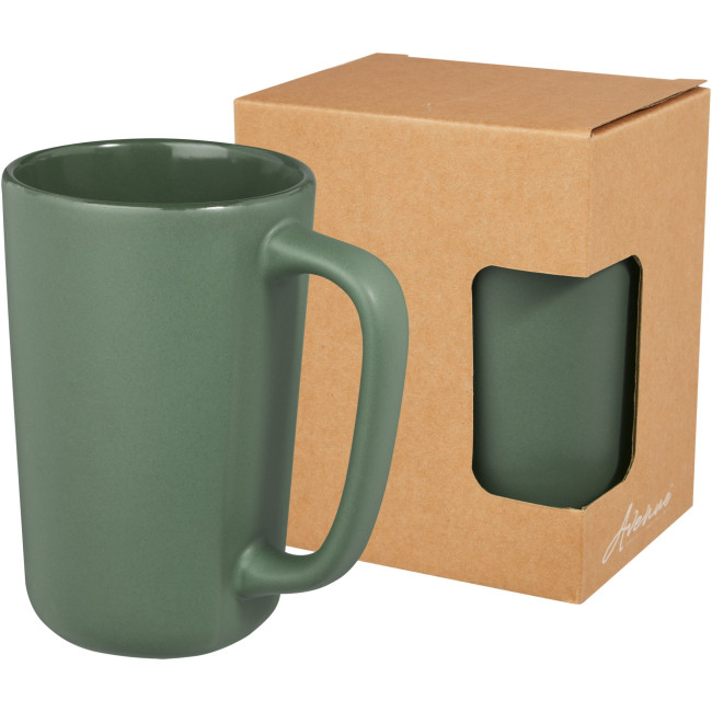 Custom Printed Perk Ceramic Mug 480ml - Image 4