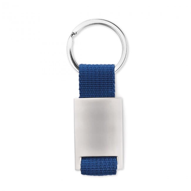 Custom Printed Metal rectangular keyring - Image 3