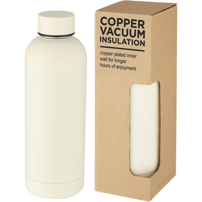 Custom Printed Spring 500 ml Copper Vacuum Insulated Bottle - Image 2