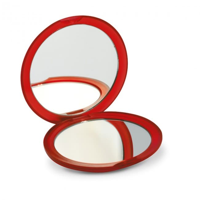 Custom Printed Rounded Double Compact Mirror - Image 2