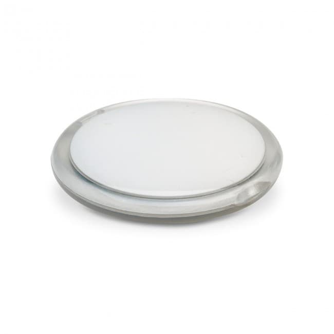 Custom Printed Rounded Double Compact Mirror - Image 1