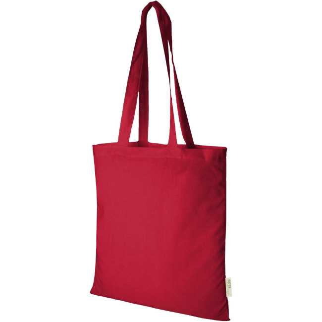 Custom Printed Orissa 140 g/m² Gots Organic Cotton Tote Bag 7L - Image 4