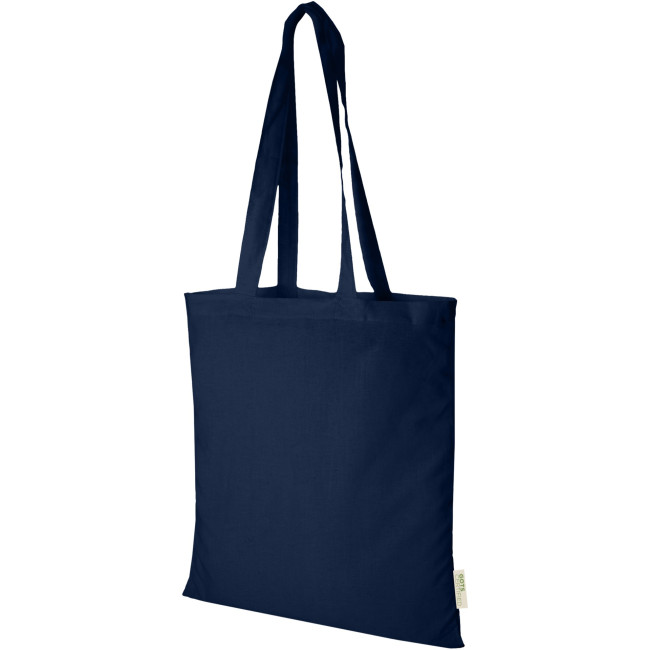 Custom Printed Orissa 140 g/m² Gots Organic Cotton Tote Bag 7L - Image 7