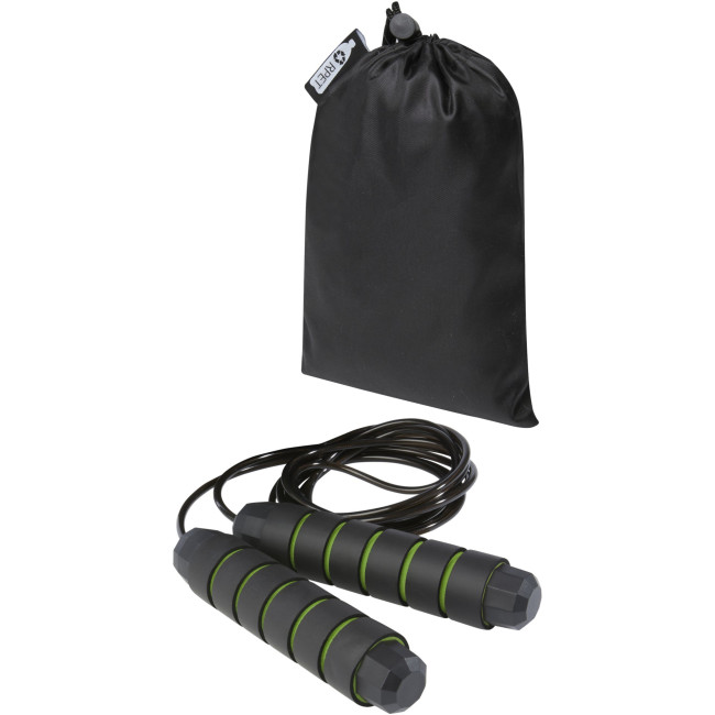 Custom Printed Austin Soft Skipping Rope In Recycled Pet Pouch - Image 3