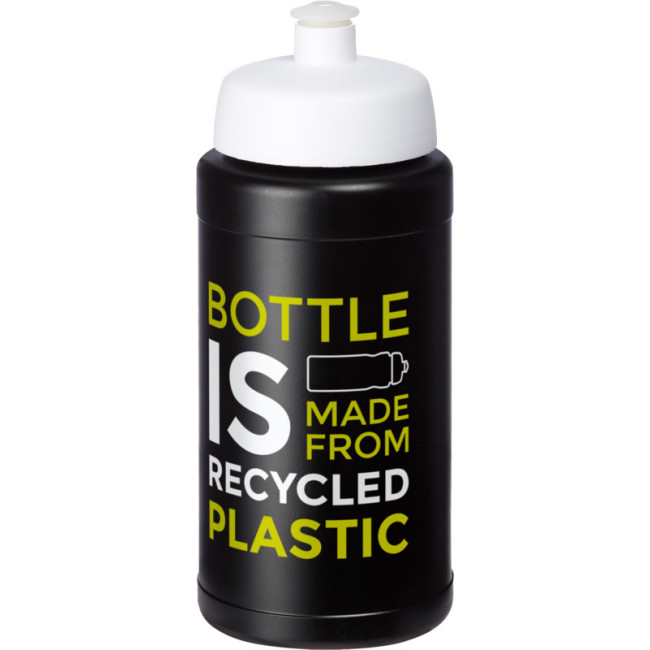 Custom Printed Baseline Recycled Sport Bottle 500ml - Image 1