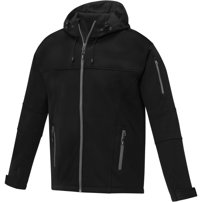 Custom Printed Match Men's Softshell Jacket - Image 5