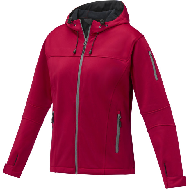 Custom Printed Match Women's Softshell Jacket - Image 5