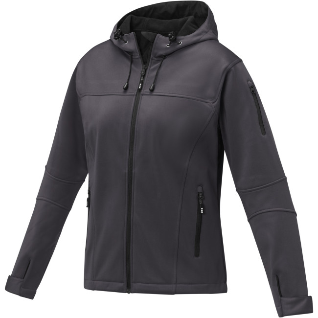 Custom Printed Match Women's Softshell Jacket - Image 2