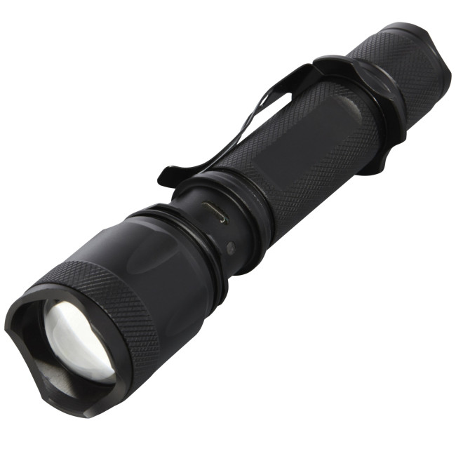 Custom Printed Mears Rechargeable Tactical Flashlight 5W