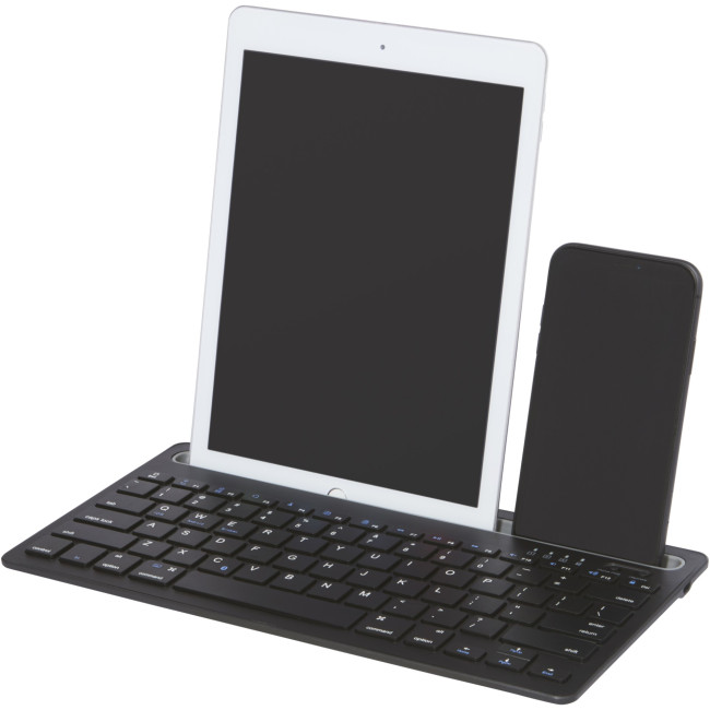 Custom Printed Hybrid Multi-Device Keyboard With Stand