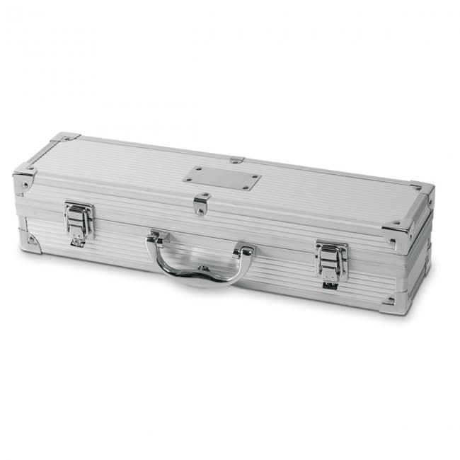 Custom Printed 3 BBQ Tools In Aluminium Case - Image 4