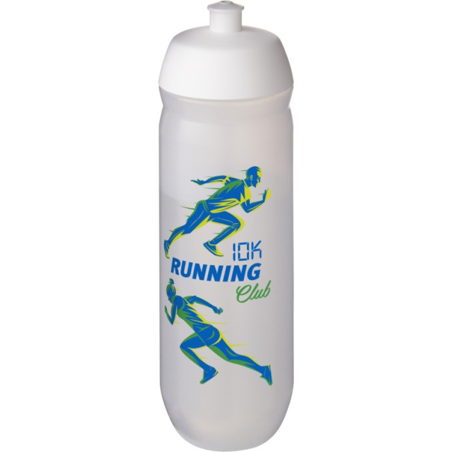 Custom Printed Hydroflex Clear Squeezy Sport Bottle 750ml - Image 2