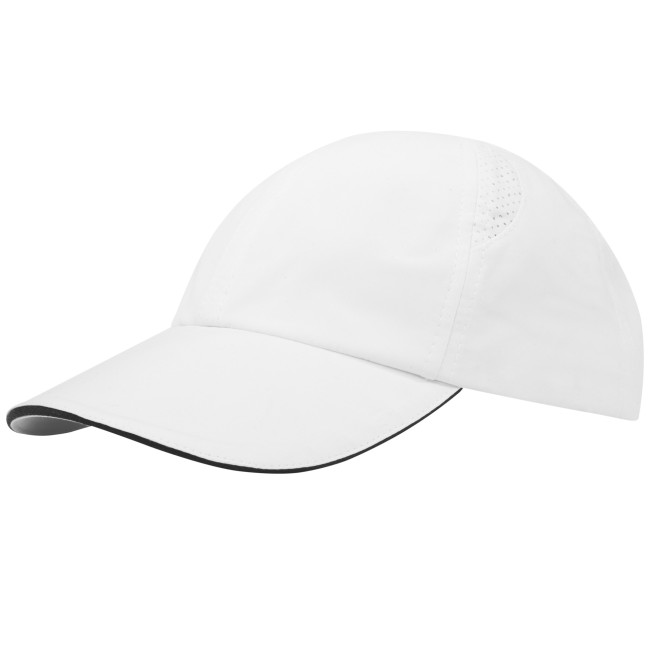 Custom Printed Morion 6 Panel GRS Recycled Cool Fit Sandwich Cap - Image 4