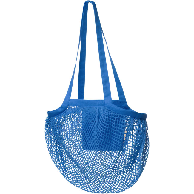 Custom Printed Pune 100 g/m² Gots Organic Mesh Cotton Tote Bag 6L - Image 3