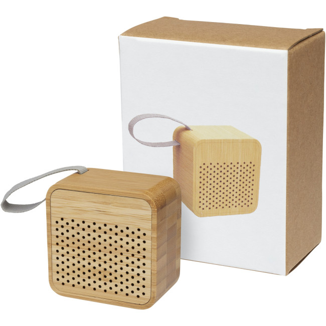 Branded Arcana Bamboo Bluetooth Speaker