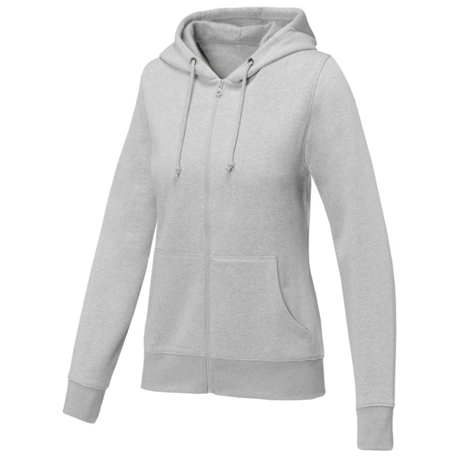 Custom Printed Theron Women’s Full Zip Hoodie - Image 1