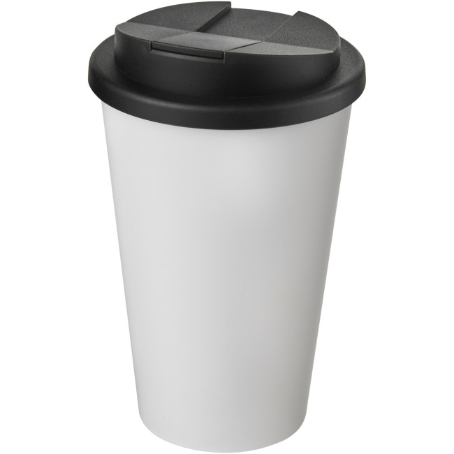 Custom Printed Americano Tumbler With Spill-Proof Lid 350ml - Image 2