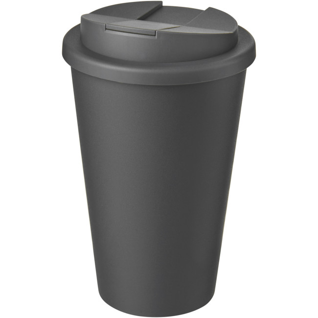 Custom Printed Americano Tumbler With Spill-Proof Lid 350ml - Image 6