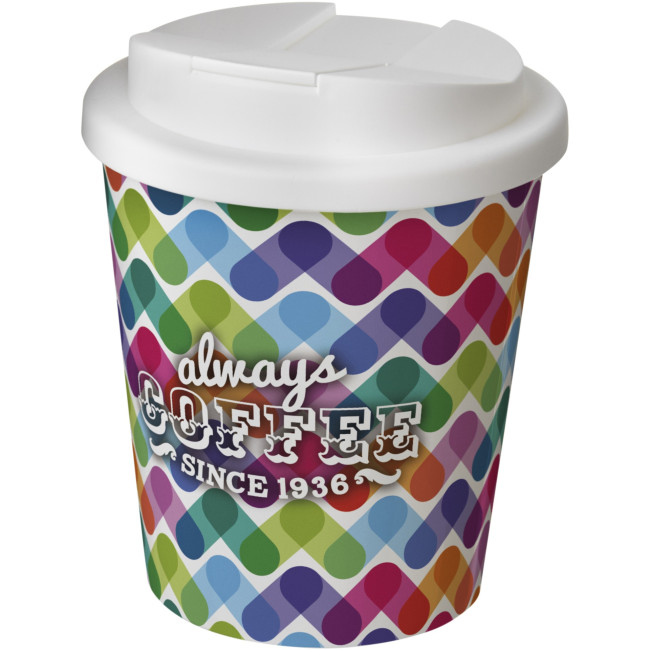 Custom Printed Brite-Americano Espresso Tumbler With Spill-Proof Lid 250ml - Image 7