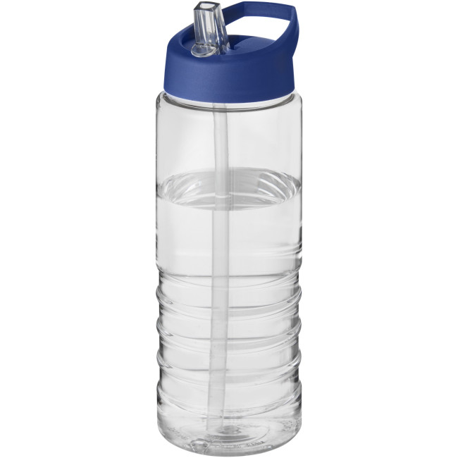 Custom Printed H2O Active Treble Spout Lid Sport Bottle 750ml - Image 6