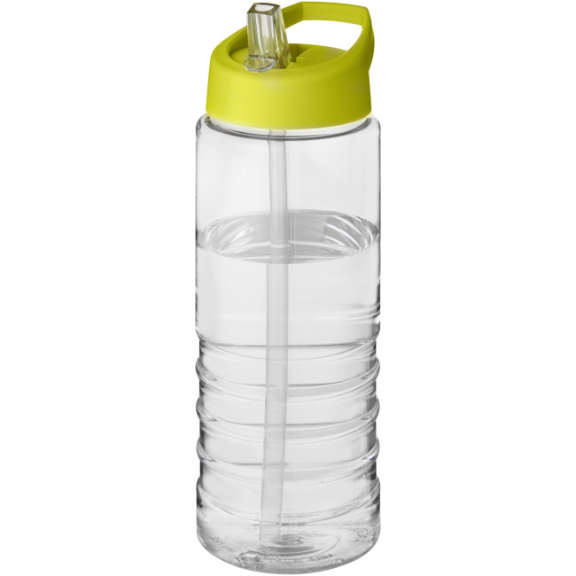 Custom Printed H2O Active Treble Spout Lid Sport Bottle 750ml - Image 8