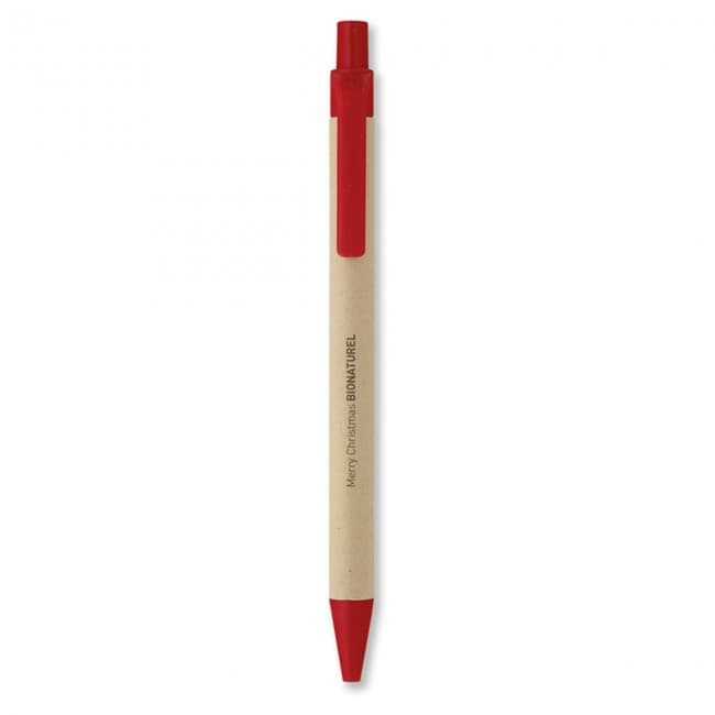 Custom Printed Biodegradable plastic ball pen - Image 6