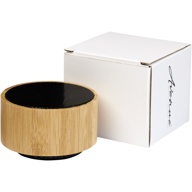 Branded Cosmos Bamboo Bluetooth  Speaker - Image 2