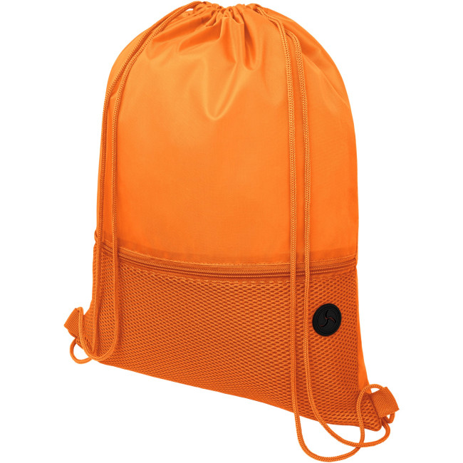 Custom Printed Oriole Mesh Drawstring Backpack 5L - Image 5