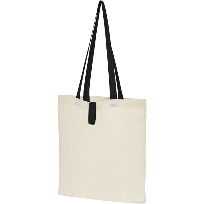 Custom Printed Nevada 100 g/m² Cotton Foldable Tote Bag 7L - Image 1