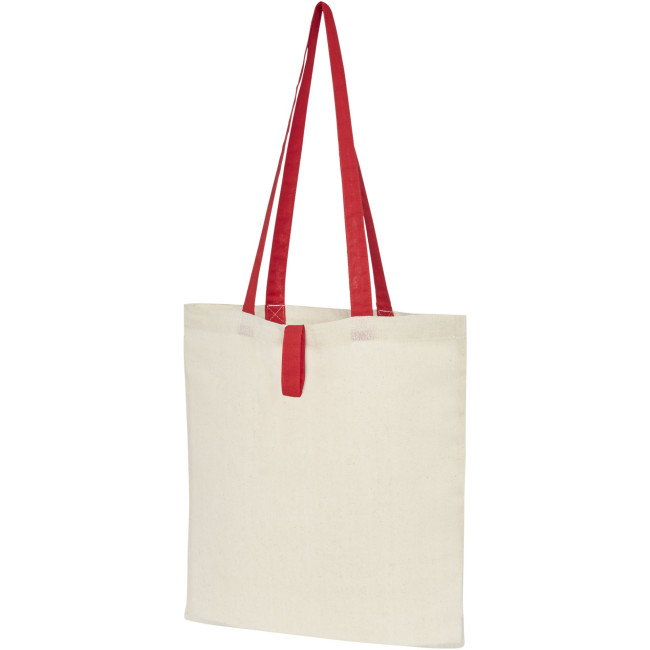 Custom Printed Nevada 100 g/m² Cotton Foldable Tote Bag 7L - Image 3