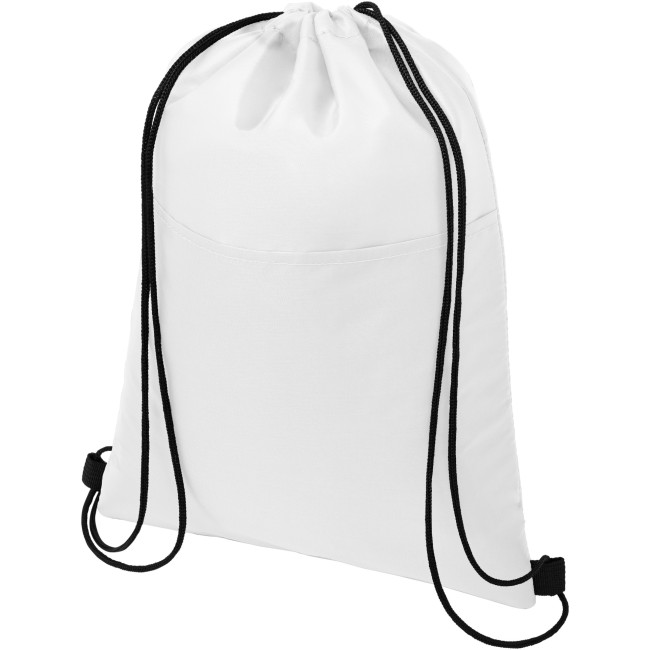 Custom Printed Oriole 12-Can Drawstring Cooler Bag 5L - Image 5