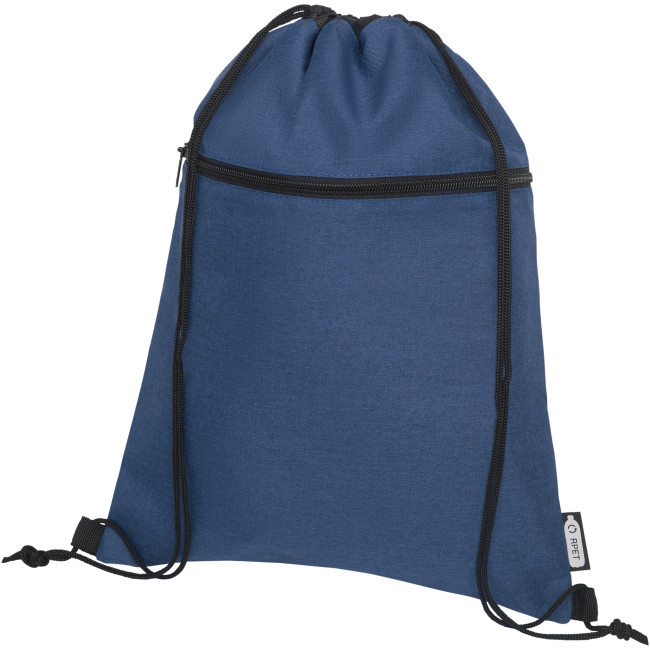 Custom Printed Ross RPET Drawstring Backpack 5L - Image 3