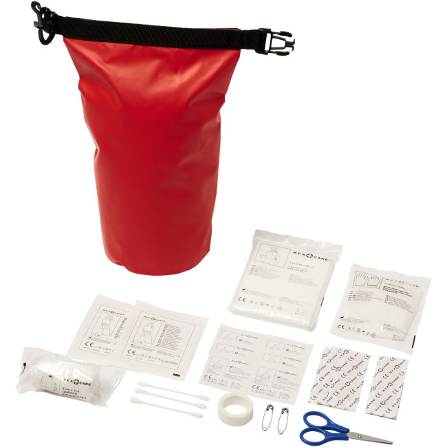 Custom Printed Alexander 30-Piece First Aid Waterproof Bag - Image 1