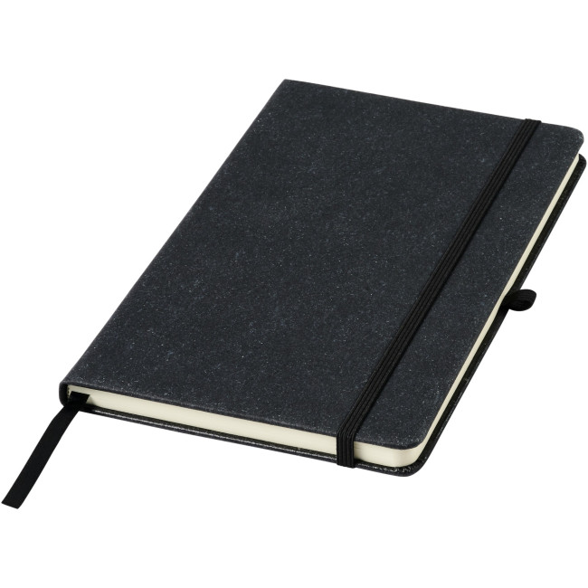 Custom Printed Atlana Leather Pieces A5 Notebook - Image 2