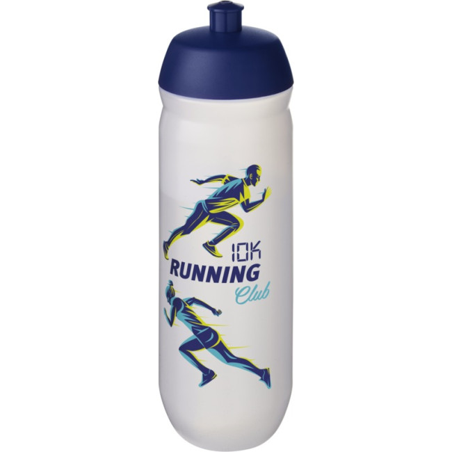 Custom Printed Hydroflex Clear Squeezy Sport Bottle 750ml - Image 1