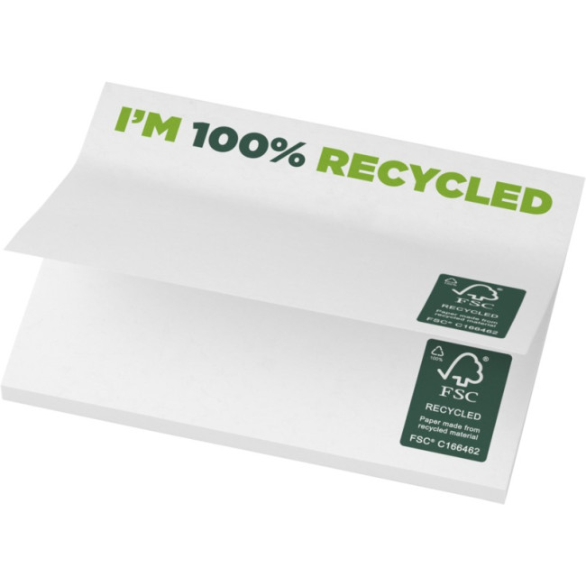 Custom Printed Sticky-Mate Recycled Sticky Notes 100X75mm - Image 4