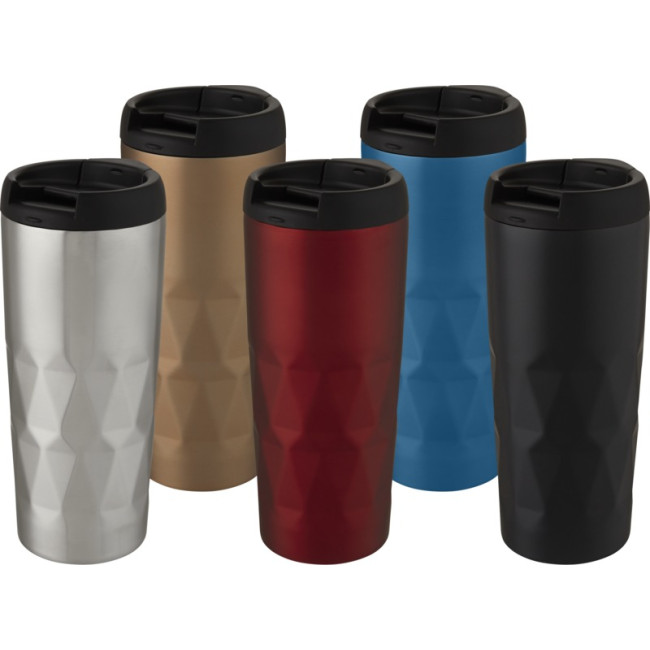 Custom Printed Prism Copper Vacuum Insulated Tumbler 450ml - Image 1