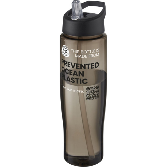 Custom Printed H2O Active Eco Tempo Spout Lid Sport Bottle 700ml - Image 1