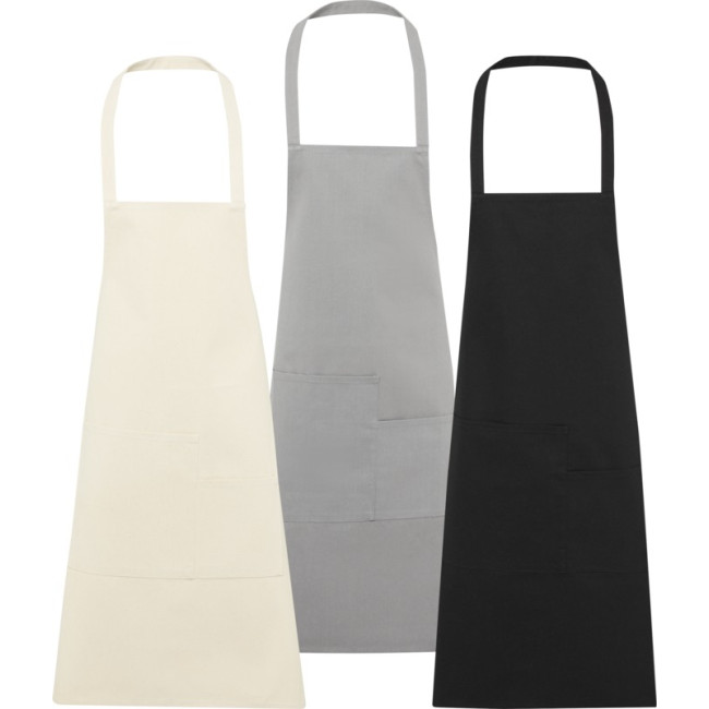 Custom Printed Khana 280 g/m² Cotton Apron - Image 1