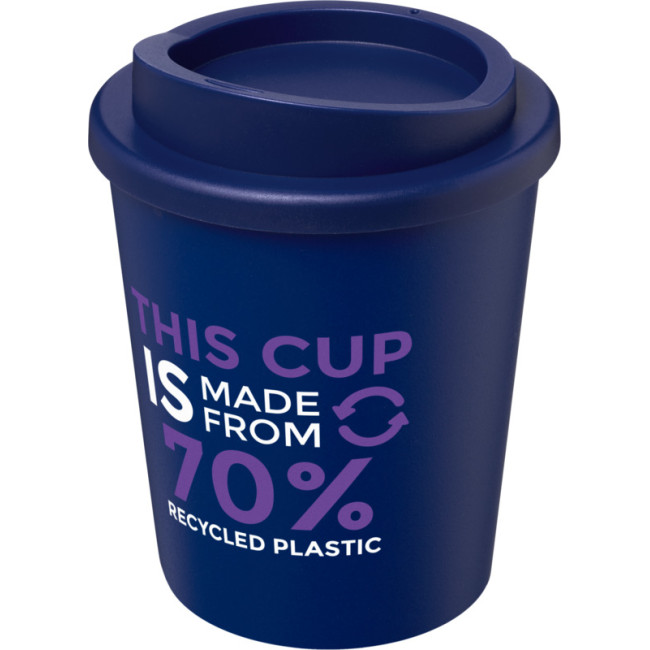 Custom Printed Americano Espresso Eco Recycled Tumbler 250ml - Image 1