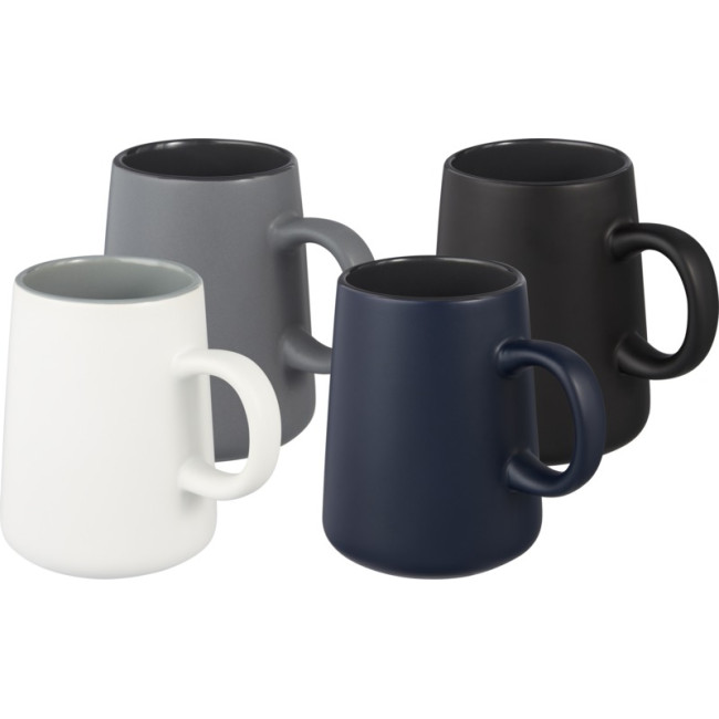 Custom Printed Joe Ceramic Mug 450ml - Image 1