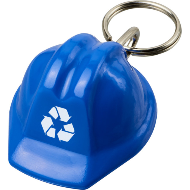 Branded Kolt Hard Hat-Shaped Recycled Keychain - Image 5