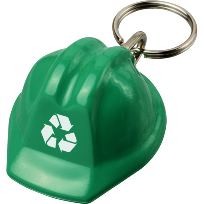 Branded Kolt Hard Hat-Shaped Recycled Keychain - Image 6