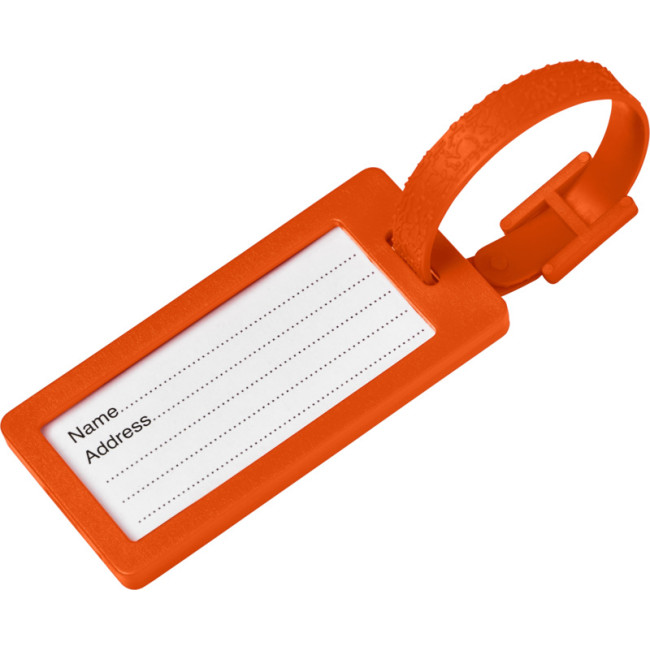 Custom Printed River Recycled Window Luggage Tag - Image 1