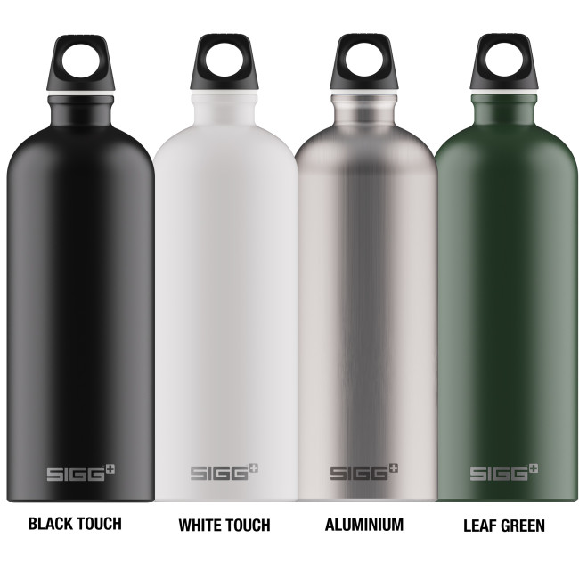 Branded SIGG Traveller Bottle MyPlanet 1L Black Touch - Image 1