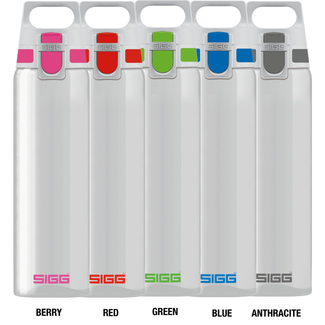 Branded SIGG Total Clear Transparent One MyPlanet 0.75L Blue - Image 1