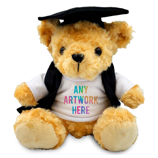 Branded Victoria Soft Toy Teddy Bear In Graduate Outfit 19cm